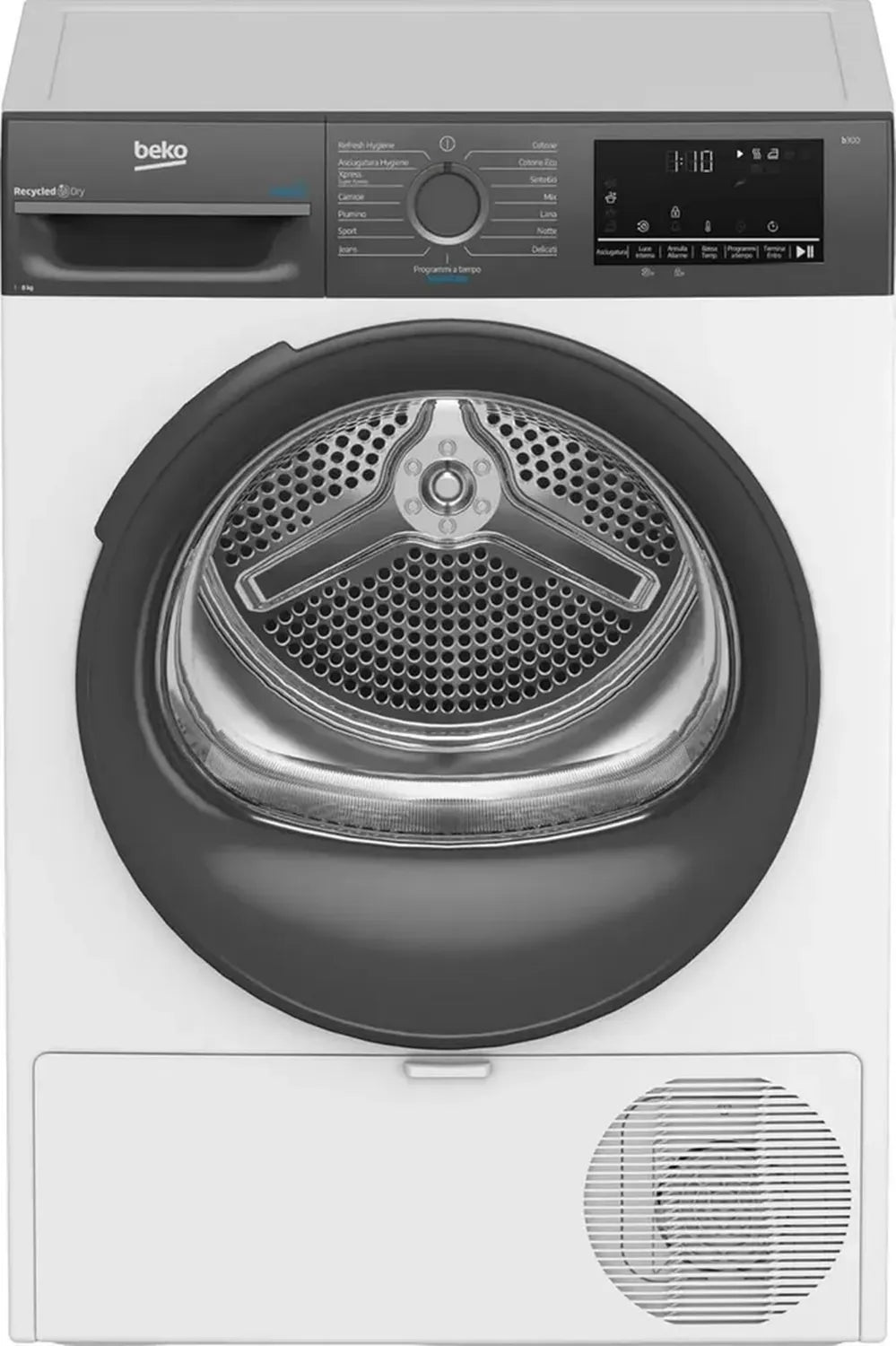 Sèche-linge BEKO 8KG Inverter avec Affichage Digital et Fonction Vapeur
